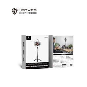 LENYES RING LIGHT SELFIE STICK TRIPOD